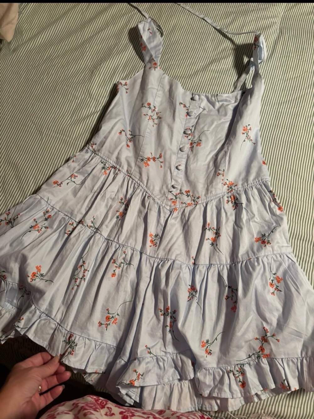 wild fable Floral Tiered Mini Dress